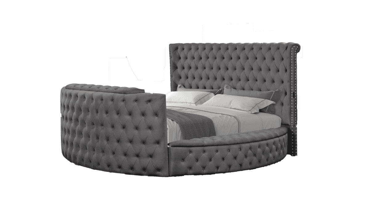 Maya Bed in Gray