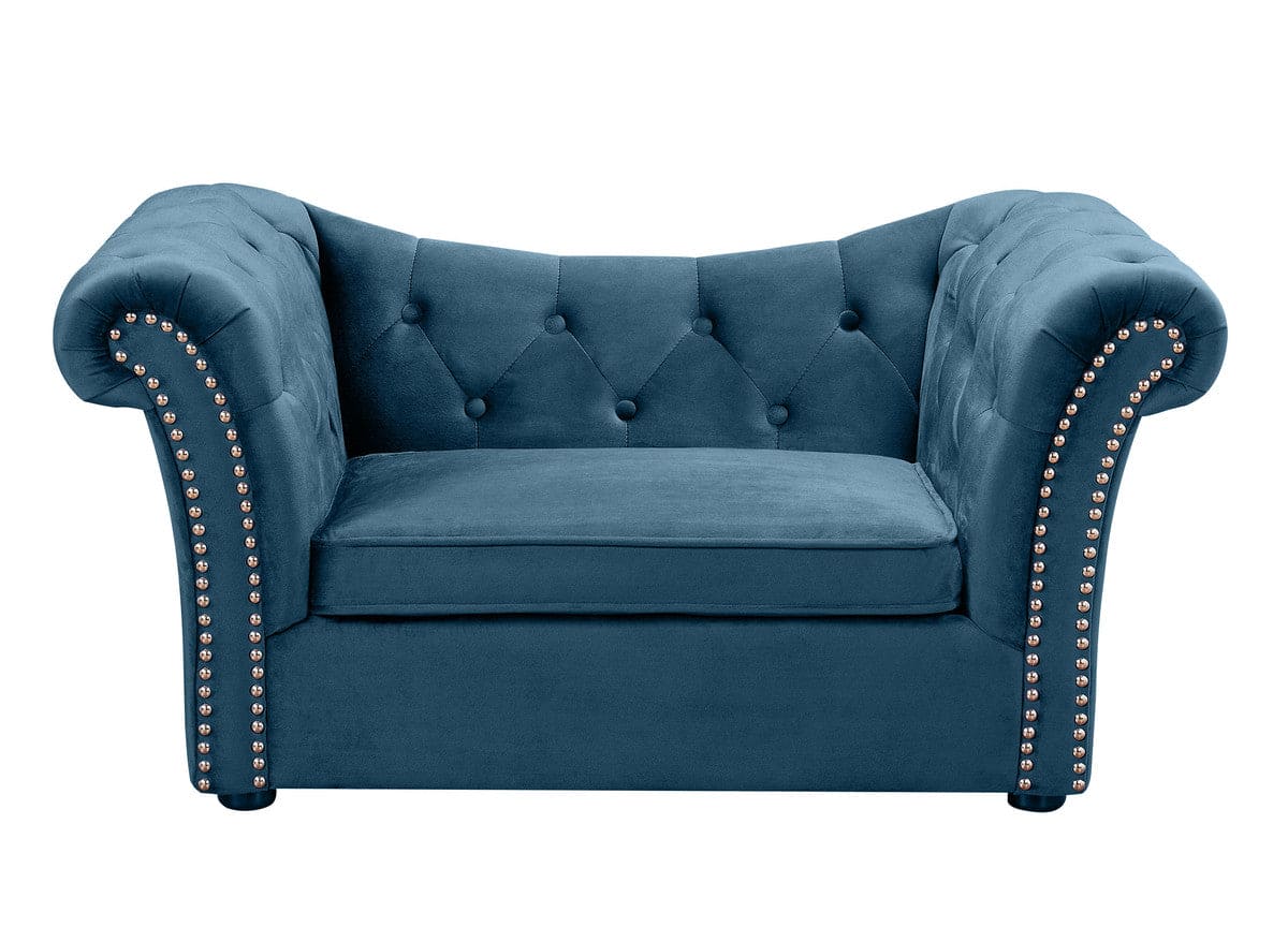 Dachshund Navy Pet Bed