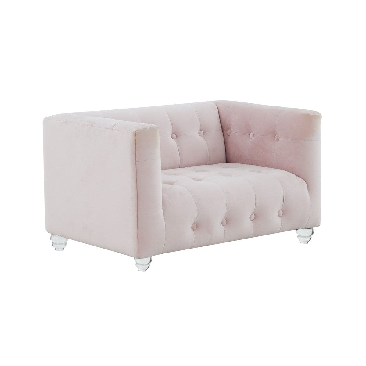 Bea Blush Velvet Pet Bed