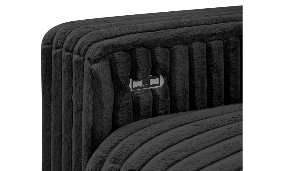 Rana Sectional (Black)