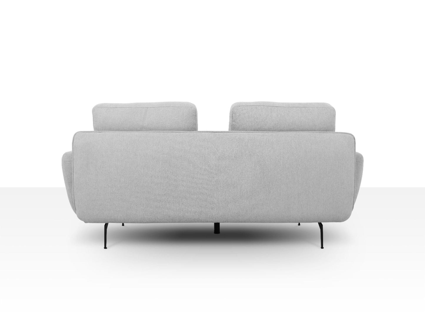 Divani Casa Dolly - Modern Light Grey Fabric Sofa