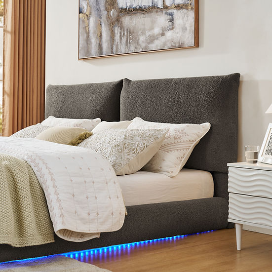 Zima Platform Bed Brown