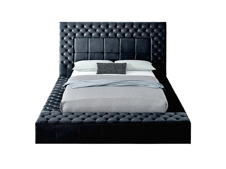 Emerald Storage Bed (Black)