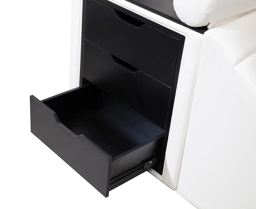 APOLLO QUEEN / KING BED WHITE
