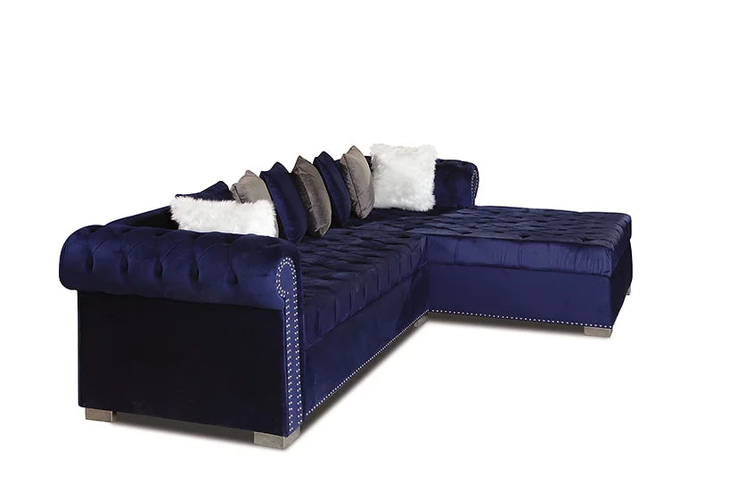 Milan Blue Sectional