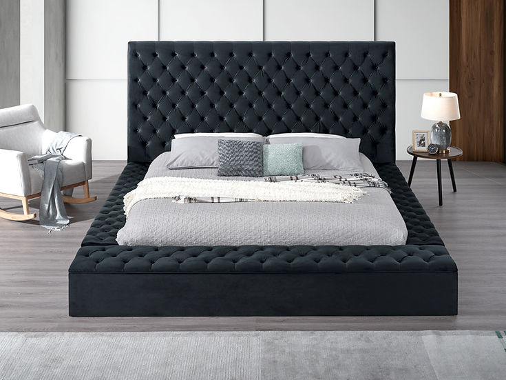 Catalina II Bed (BLACK) STORAGE