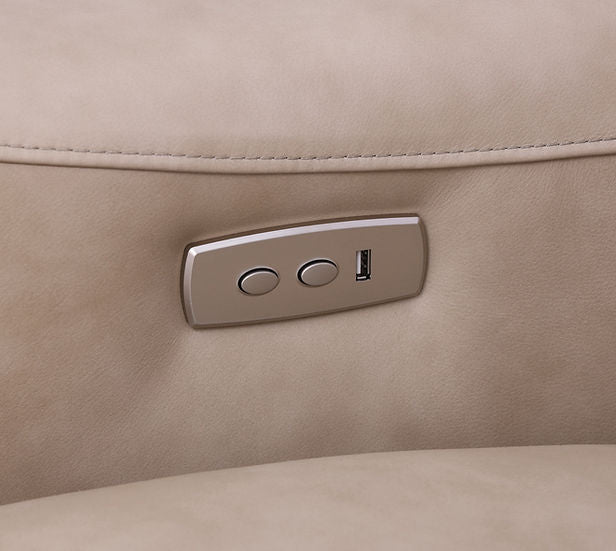 5PC POWER SECTIONAL SIERRA (Camel) (Beige)