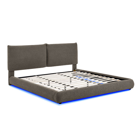 Zima Platform Bed Brown