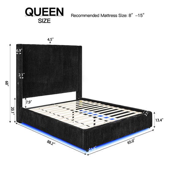 Belinda Bed (Black)
