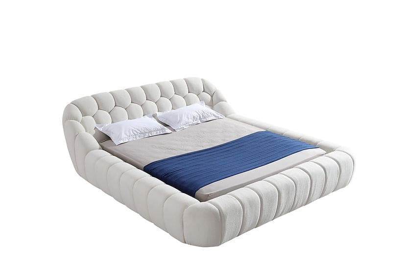Bubbles bed Platform White Teddy