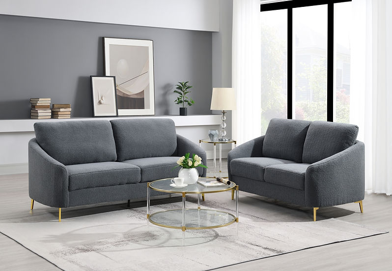 Lila Living room set (Grey)