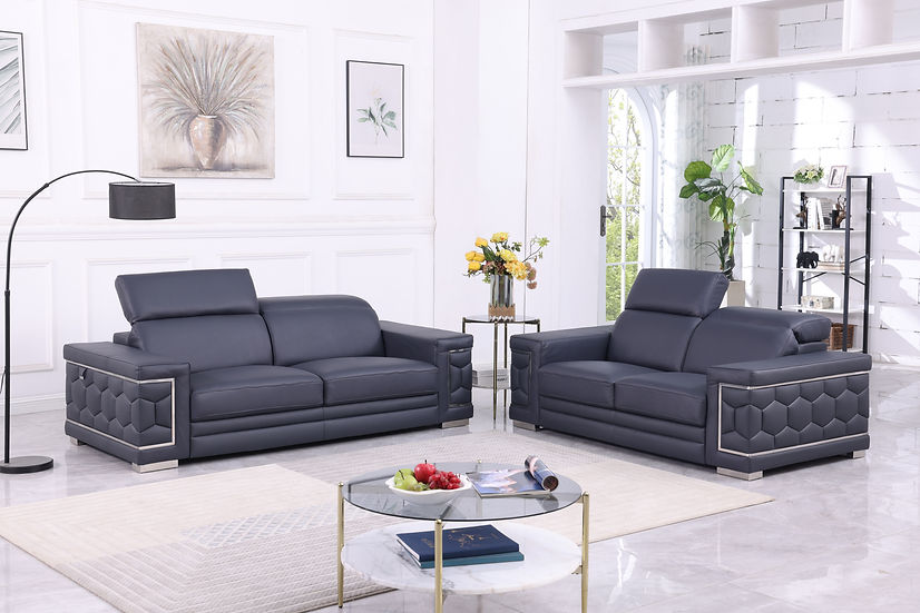 Favo Living room set (Navy)