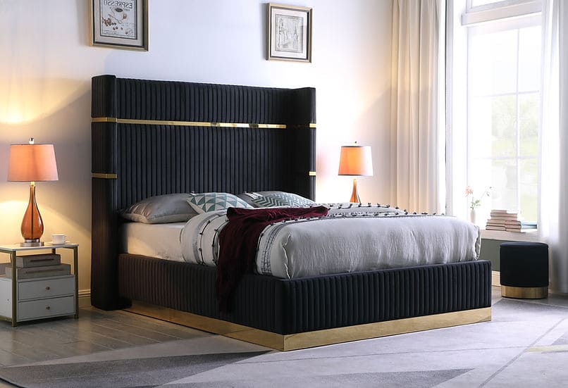 Aspen Bed Black Gold