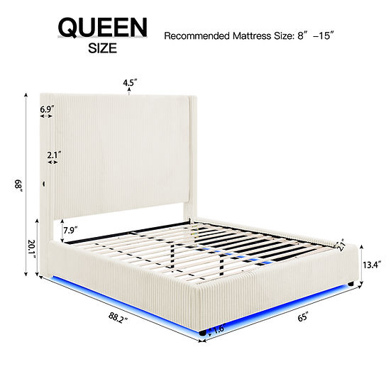 Belinda Bed (White)