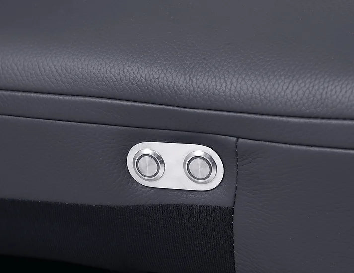 Picasso Power Reclining Sectional 7pcs Grey