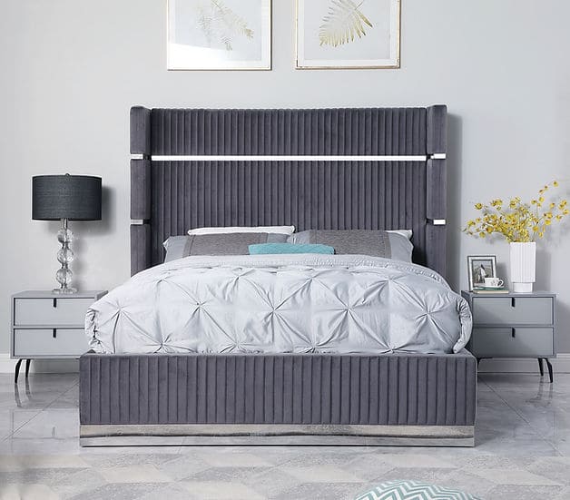 Aspen Bed GREY Gold