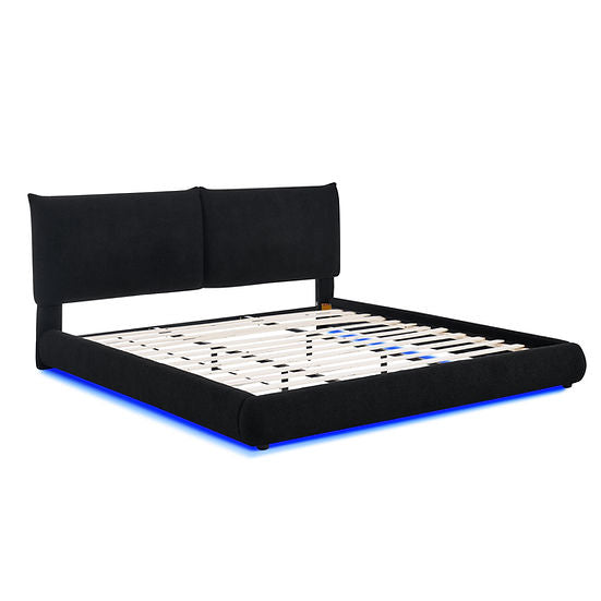 Zima Platform Bed Black
