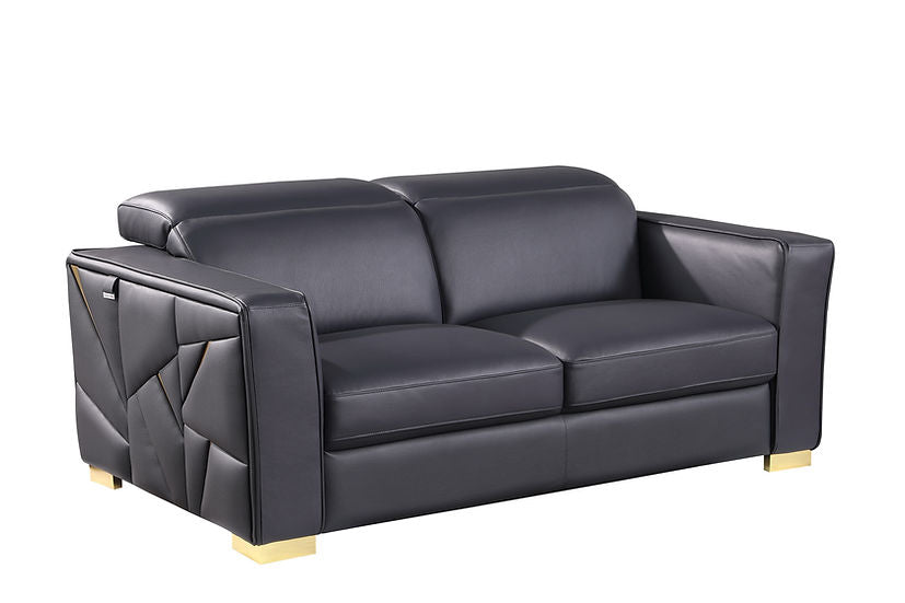 Astra Living room set (Navy & Gold)