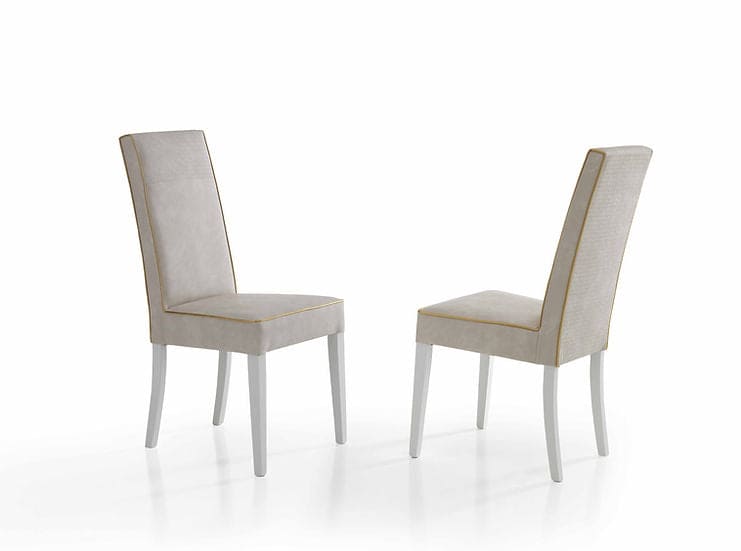 Vogue 7 PCS White Dining Set