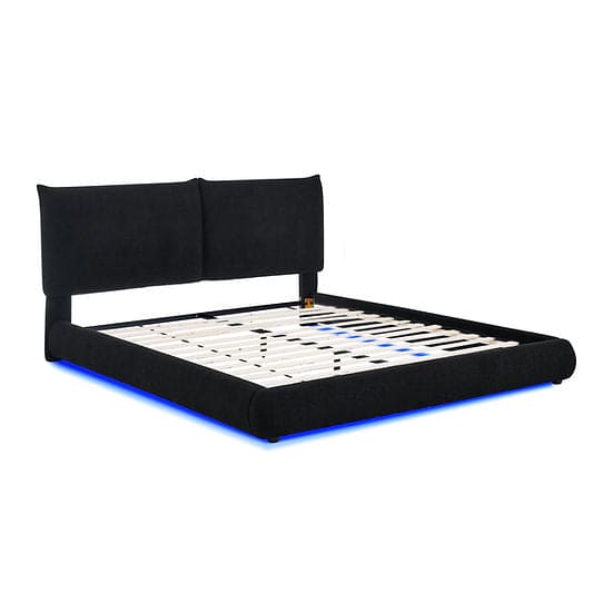 Zima Platform Bed Black