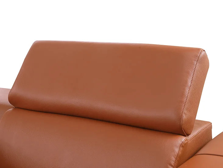 Picasso Power Reclining Sectional 6pcs Caramel