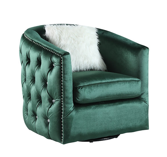 PARIS GREEN SOFA & LOVESEAT