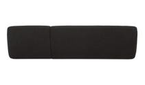 Faye Right Sectional Black Boucle