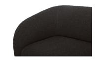 Faye Right Sectional Black Boucle