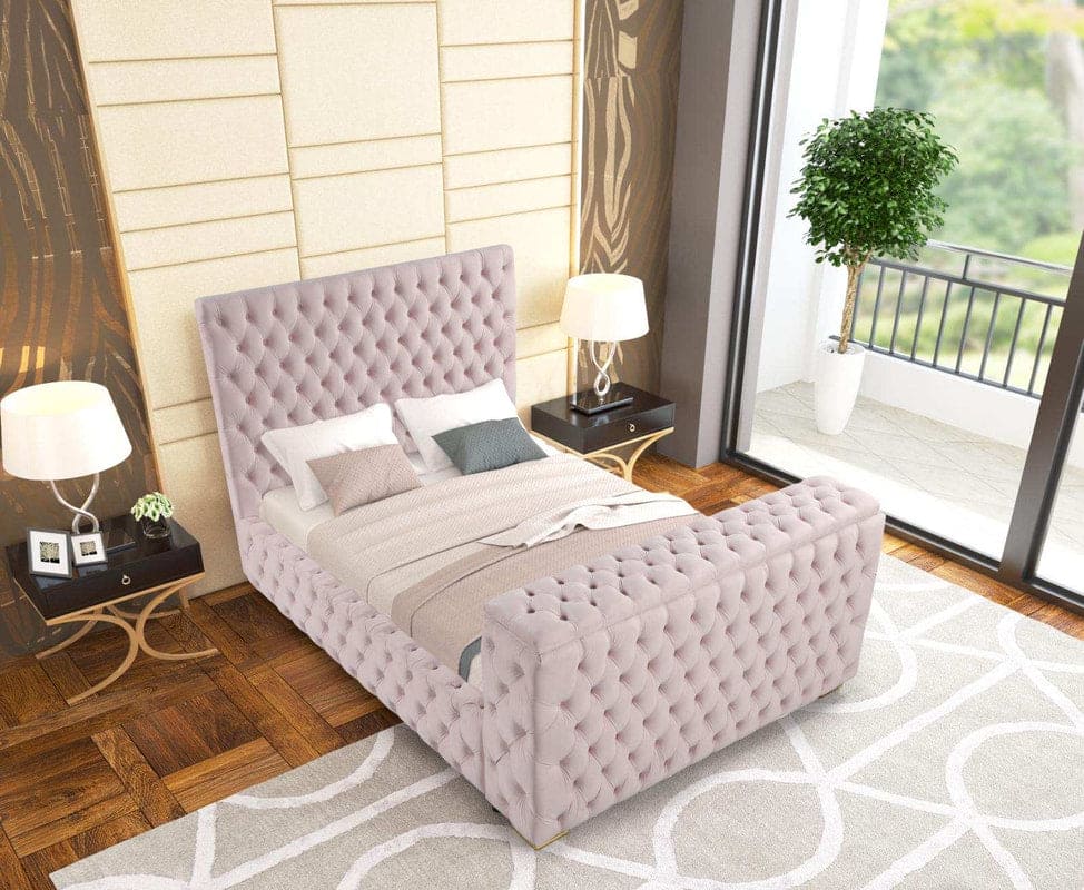 Future Pink Platform Bed - Queen, King **NEW ARRIVAL**