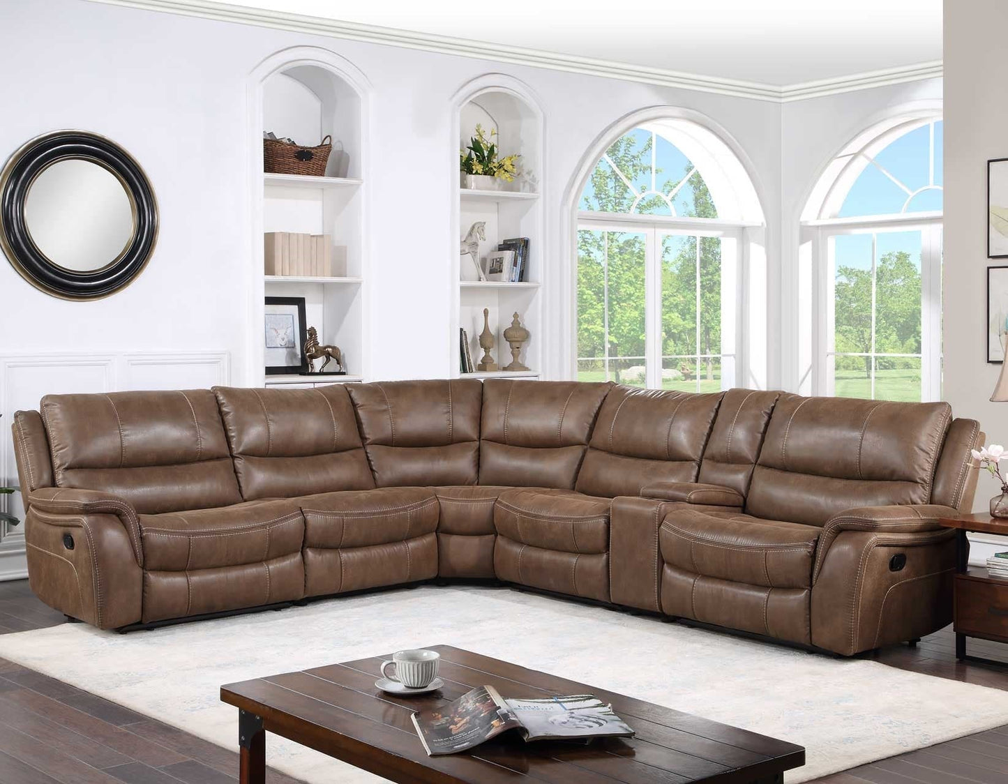 Lehi Manual Reclining Sectional