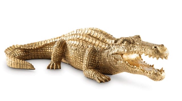 Alligator Sculpture