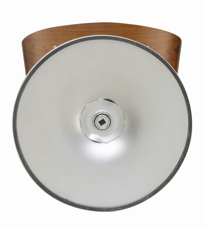 Dana Adjustable Bar Stool Ecru and Chrome