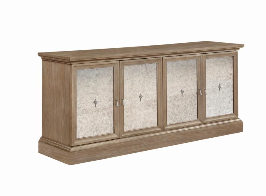 Brockway Cove 4-door Server Barley Brown