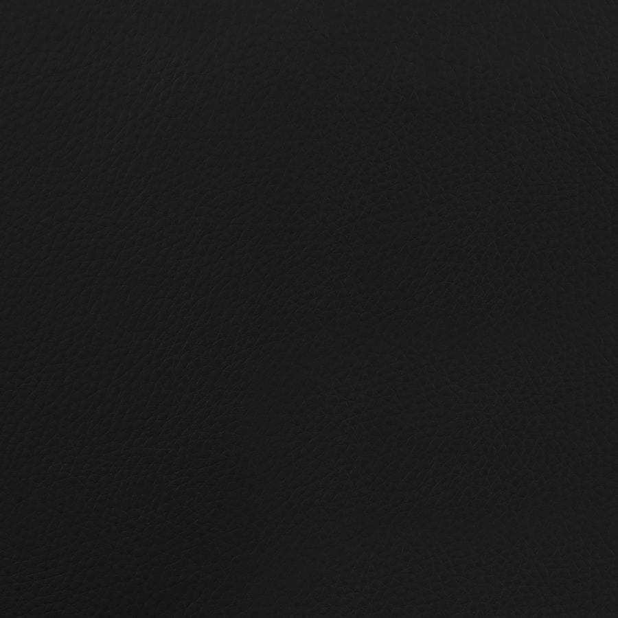 Bianca Upholstered Adjustable Bar Stools Black and Chrome (Set of 2)