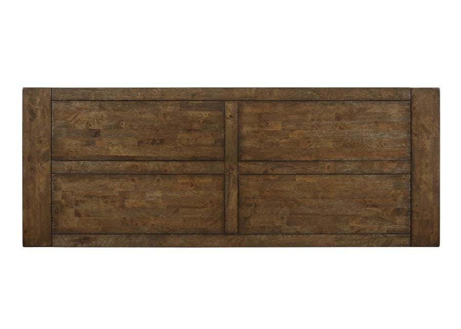 Coleman Counter Height Table Rustic Golden Brown