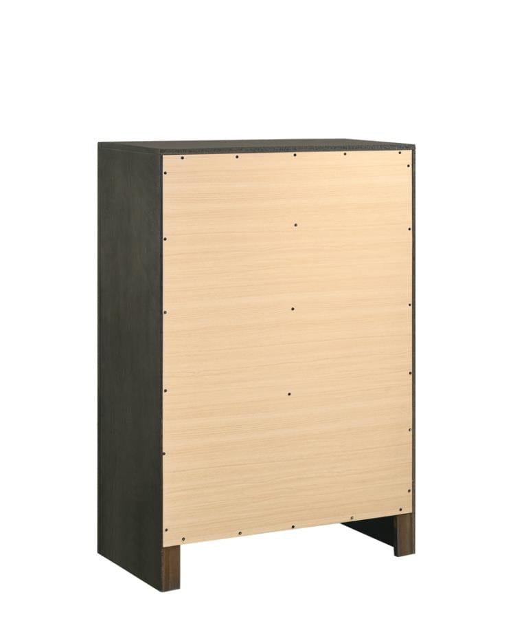 Serenity 5-drawer Chest Mod Grey