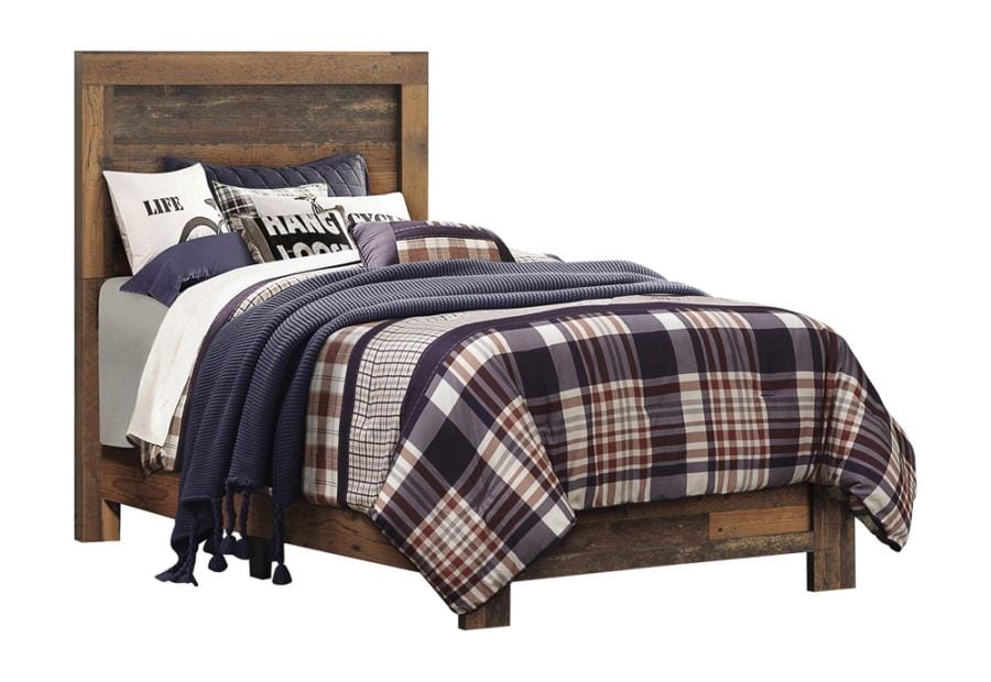 Sidney 5-piece Twin Panel Bedroom Set Rustic Pine