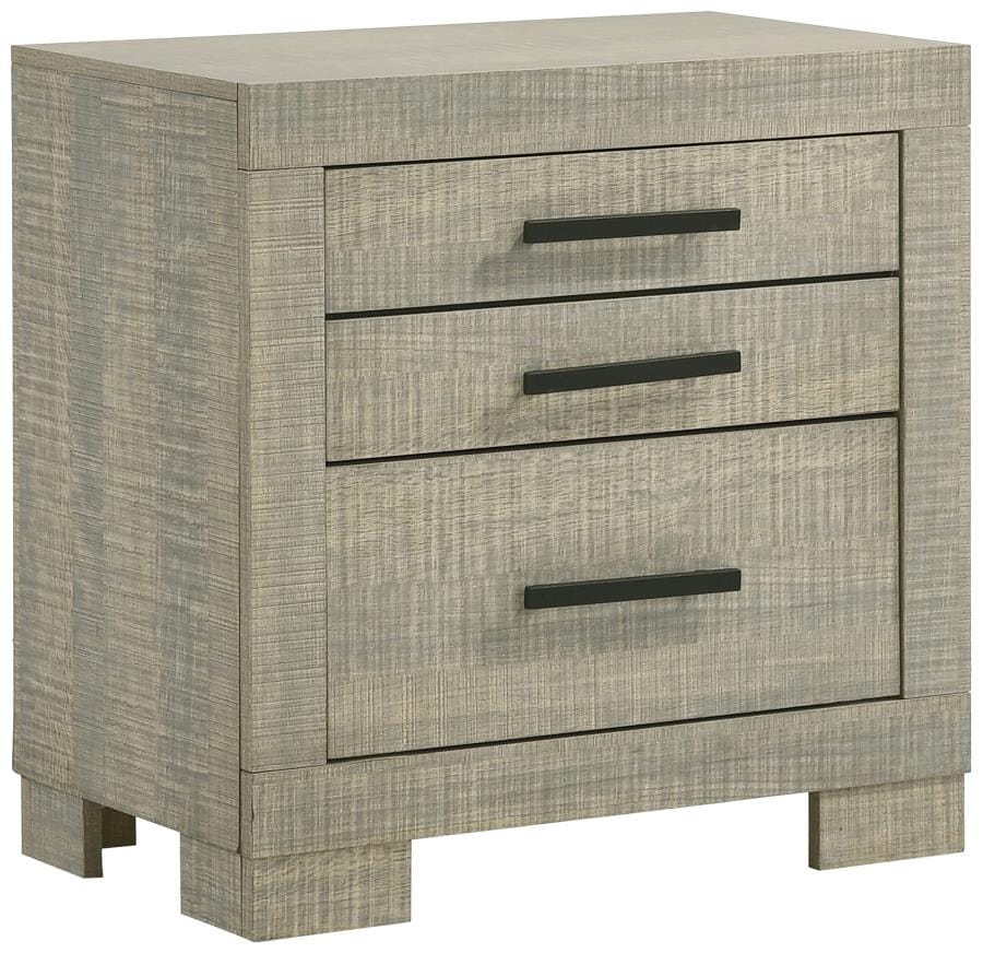Channing Rectangular Bedroom Set Rough Sawn Grey Oak