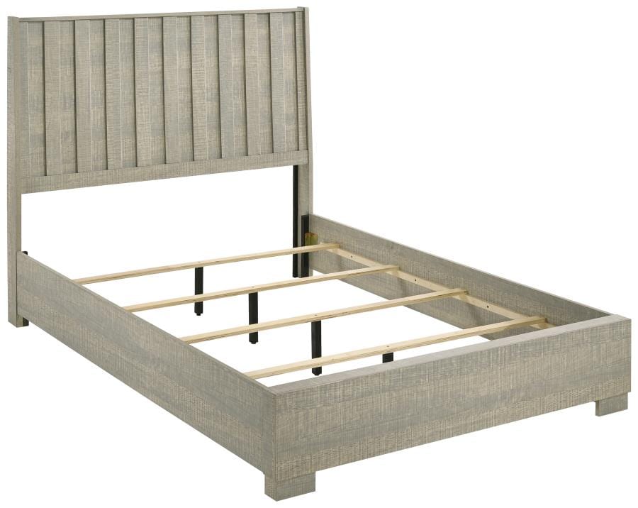 Channing Rectangular Bedroom Set Rough Sawn Grey Oak