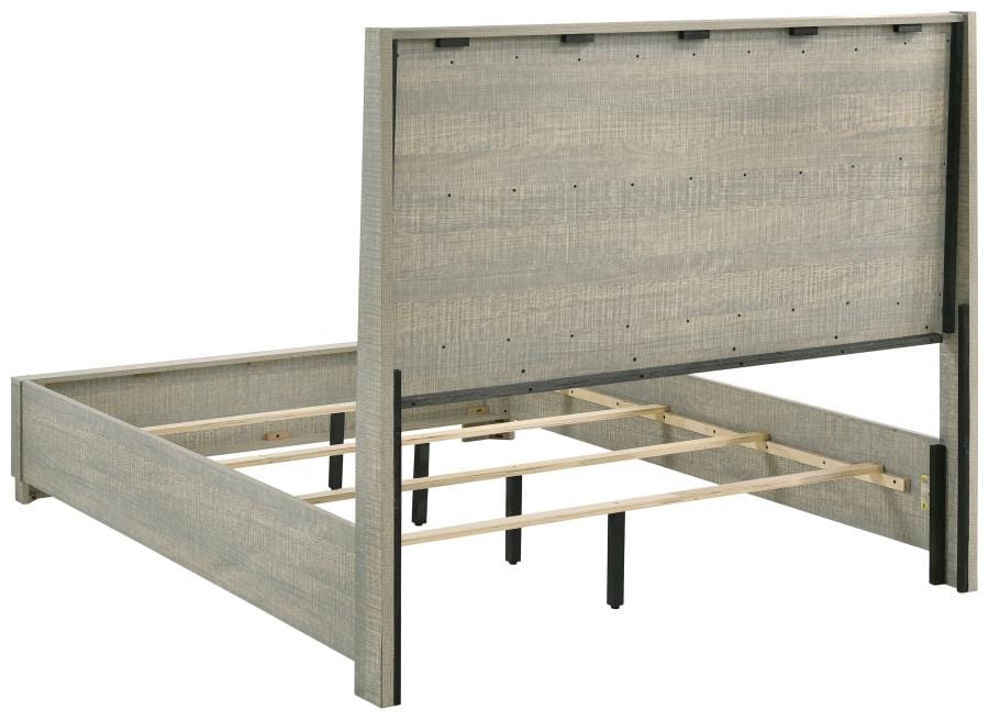 Channing Rectangular Bedroom Set Rough Sawn Grey Oak