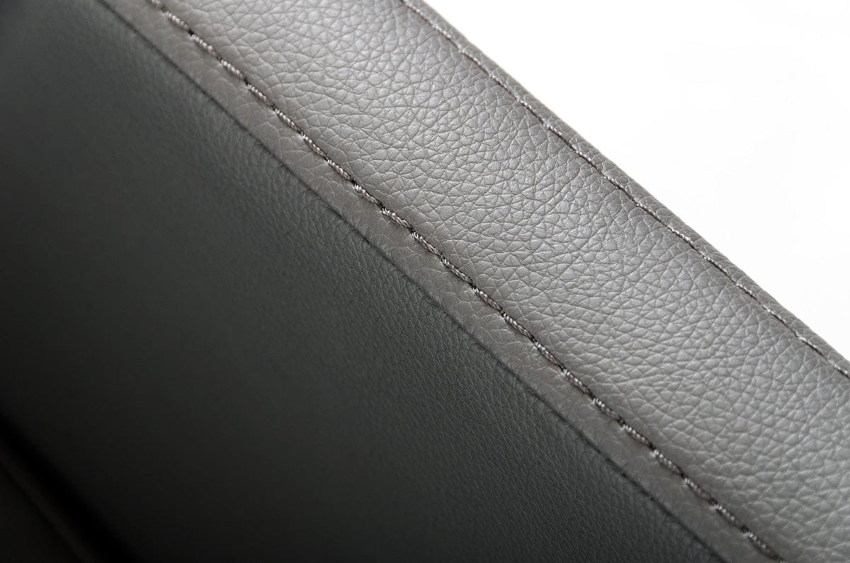 Dex Modern Grey Leatherette Dining Chair