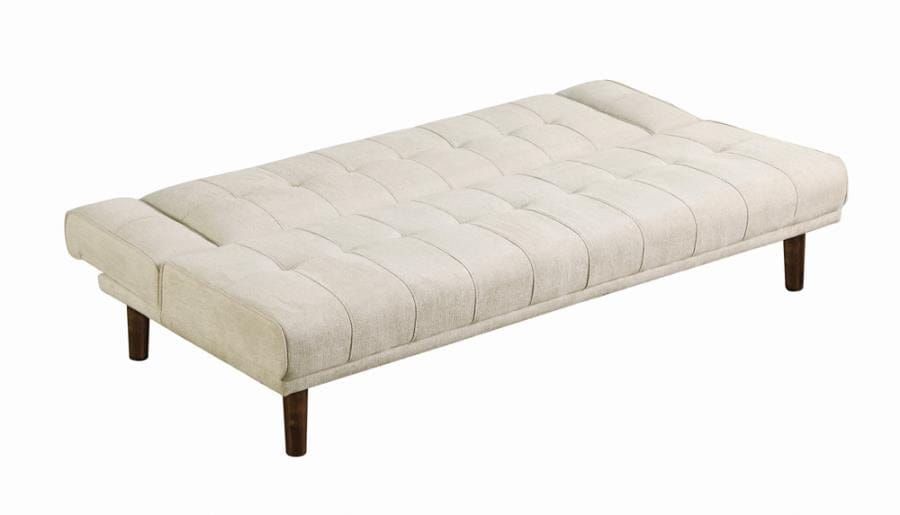 Joan Upholstered Sofa Bed Beige