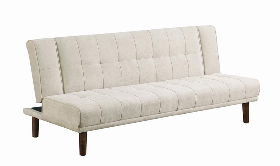 Joan Upholstered Sofa Bed Beige
