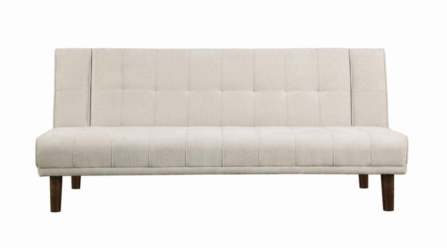 Joan Upholstered Sofa Bed Beige