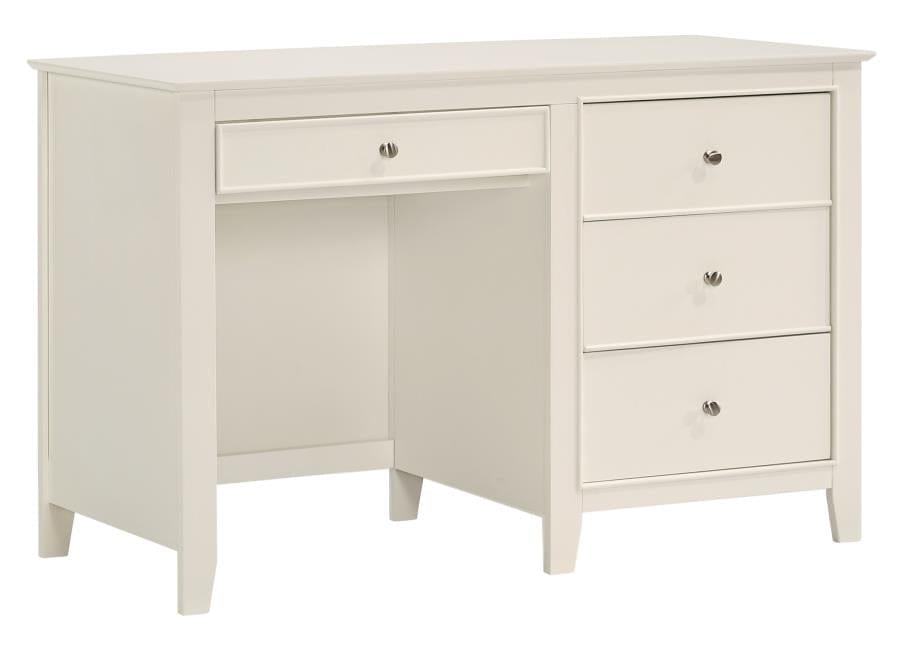 Selena 3-drawer Computer Desk Storage Buttermilk