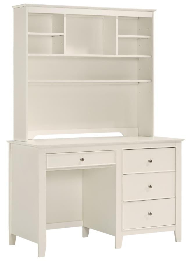 Selena 3-drawer Computer Desk Storage Buttermilk