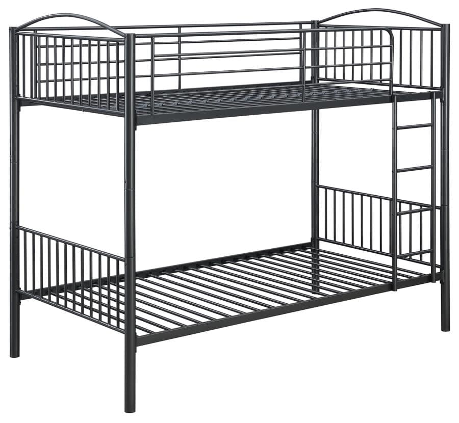 Anson Twin over Twin Bunk Bed with Ladder