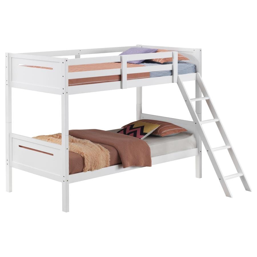 Littleton Twin/Twin Bunk Bed White