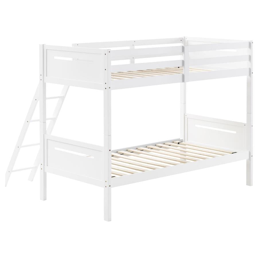 Littleton Twin/Twin Bunk Bed White