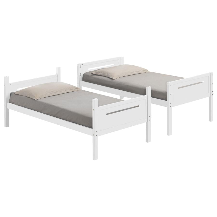 Littleton Twin/Twin Bunk Bed White